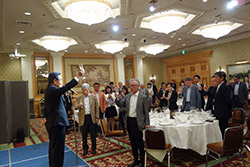 中山西川会長の乾杯のご発声